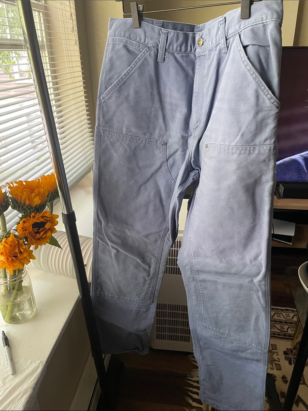 Carhartt WIP Dusty Blue Cargo Utility Pants